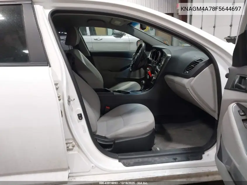 KNAGM4A78F5644697 2015 Kia Optima Lx