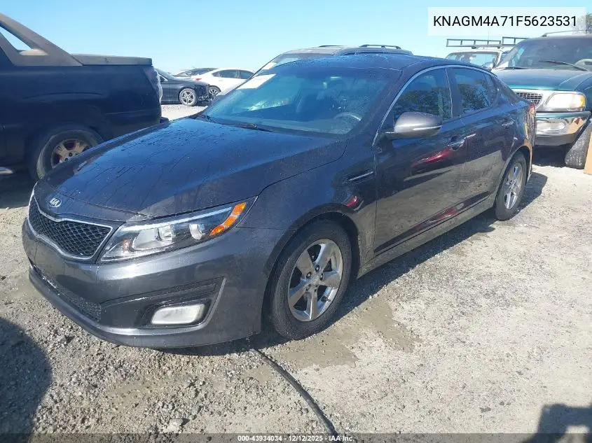 KNAGM4A71F5623531 2015 Kia Optima Lx