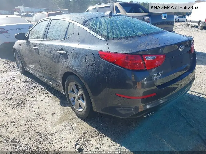 KNAGM4A71F5623531 2015 Kia Optima Lx