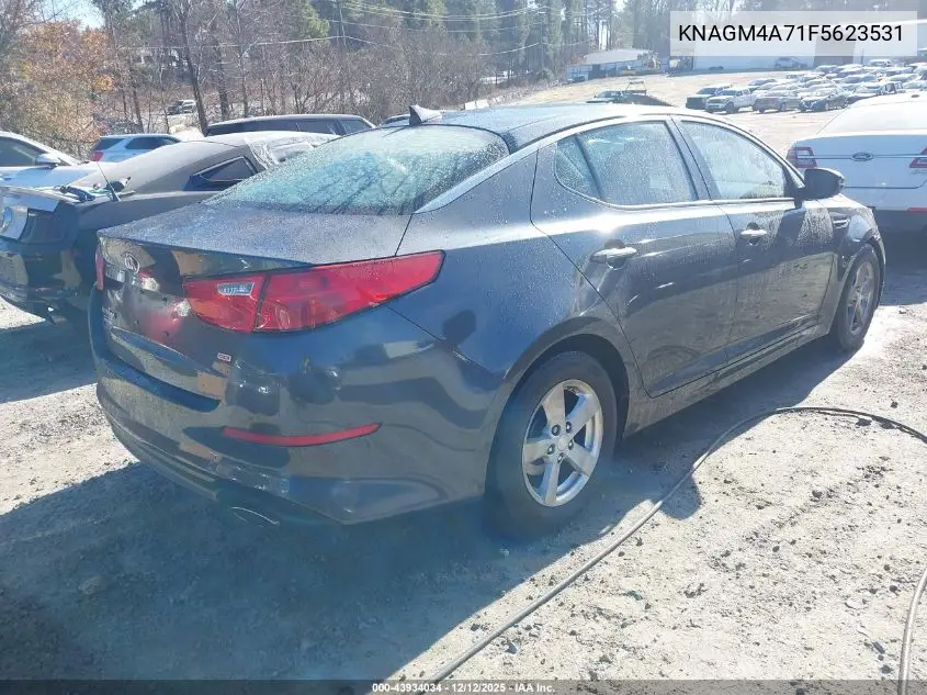 KNAGM4A71F5623531 2015 Kia Optima Lx