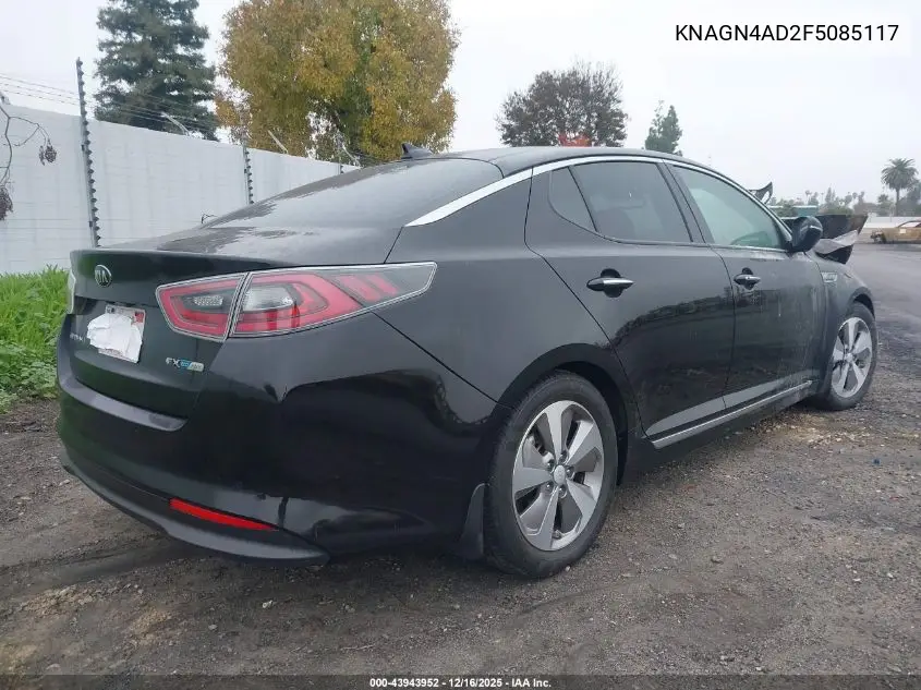 KNAGN4AD2F5085117 2015 Kia Optima Hybrid Ex
