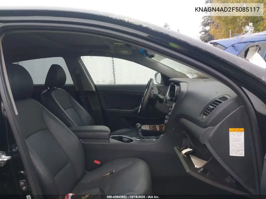 KNAGN4AD2F5085117 2015 Kia Optima Hybrid Ex