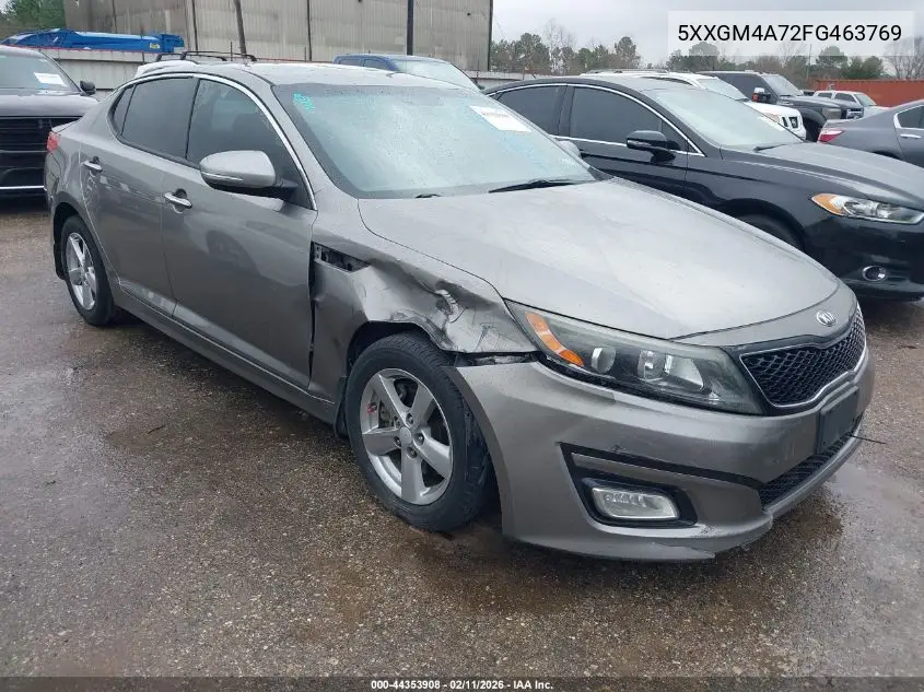 5XXGM4A72FG463769 2015 Kia Optima Lx