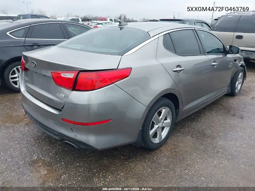 5XXGM4A72FG463769 2015 Kia Optima Lx