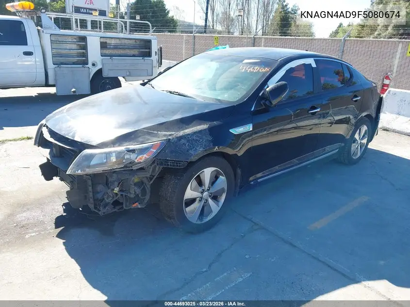 KNAGN4AD9F5080674 2015 Kia Optima Hybrid Ex