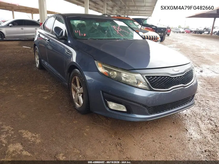 5XXGM4A79FG482660 2015 Kia Optima Lx