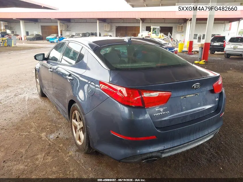 5XXGM4A79FG482660 2015 Kia Optima Lx