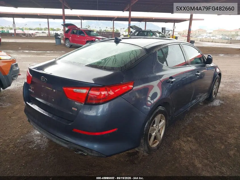 5XXGM4A79FG482660 2015 Kia Optima Lx