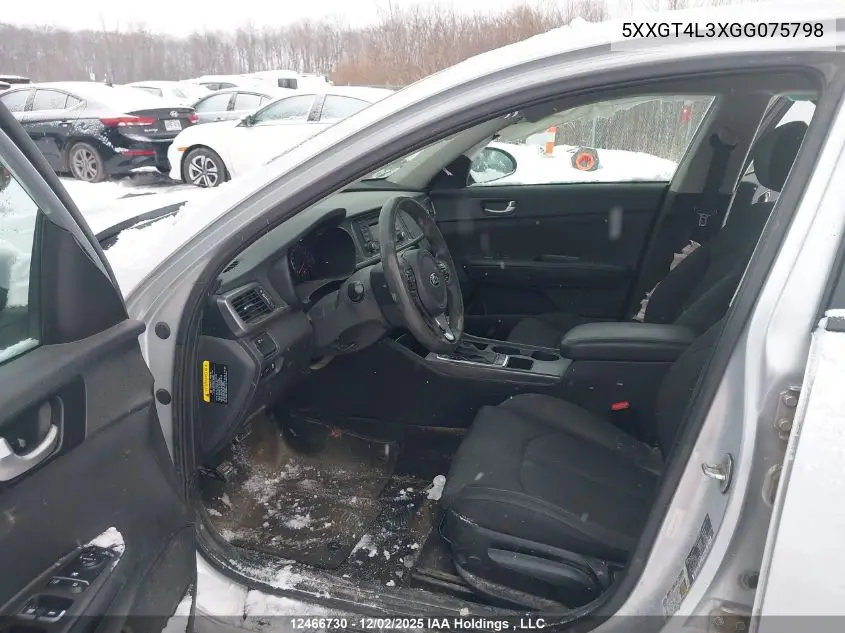 5XXGT4L3XGG075798 2016 Kia Optima Lx/Lx+