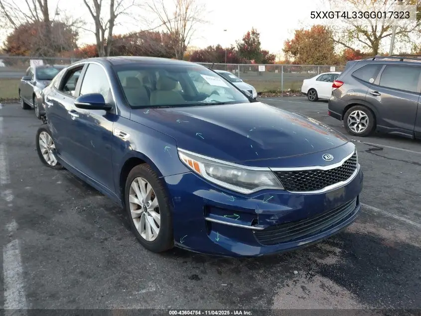 5XXGT4L33GG017323 2016 Kia Optima Lx
