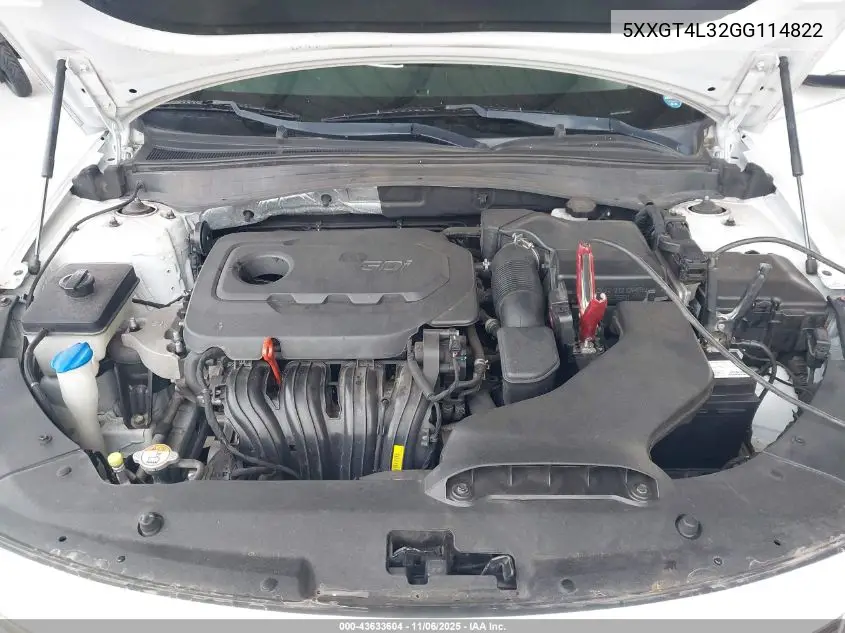 5XXGT4L32GG114822 2016 Kia Optima Lx