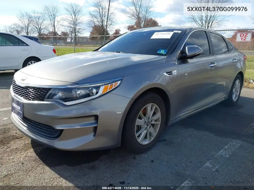 5XXGT4L37GG099976 2016 Kia Optima Lx