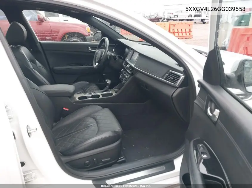 5XXGV4L26GG039558 2016 Kia Optima Sxl Turbo