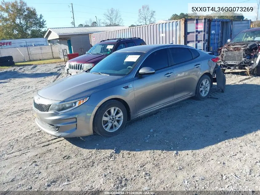 5XXGT4L36GG073269 2016 Kia Optima Lx