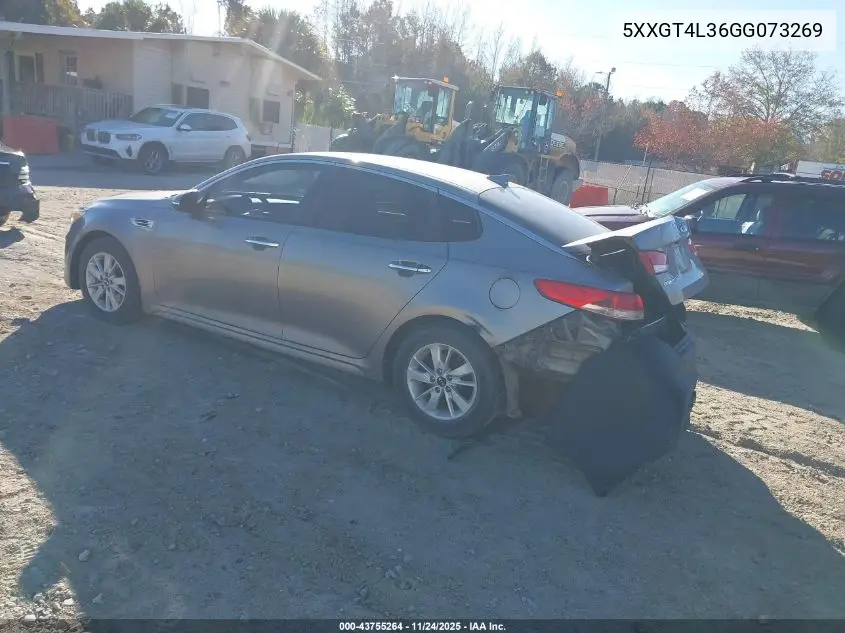 5XXGT4L36GG073269 2016 Kia Optima Lx