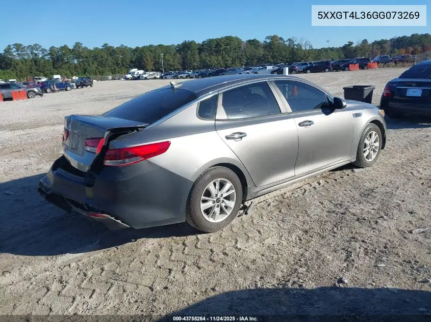 5XXGT4L36GG073269 2016 Kia Optima Lx