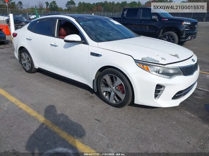 5XXGW4L21GG015570 2016 Kia Optima Sx Turbo
