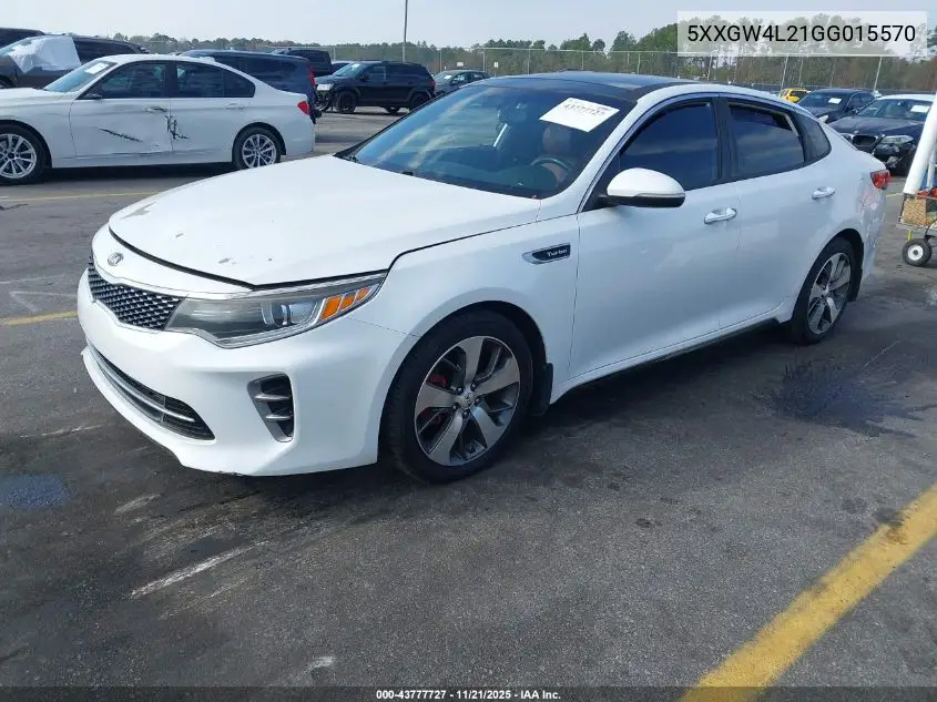 5XXGW4L21GG015570 2016 Kia Optima Sx Turbo