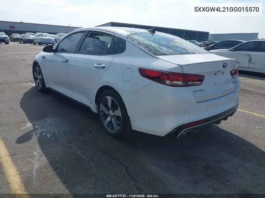 5XXGW4L21GG015570 2016 Kia Optima Sx Turbo