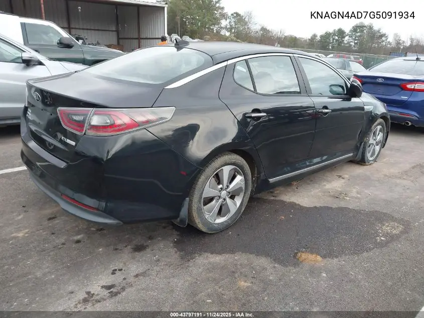 KNAGN4AD7G5091934 2016 Kia Optima Hybrid Ex