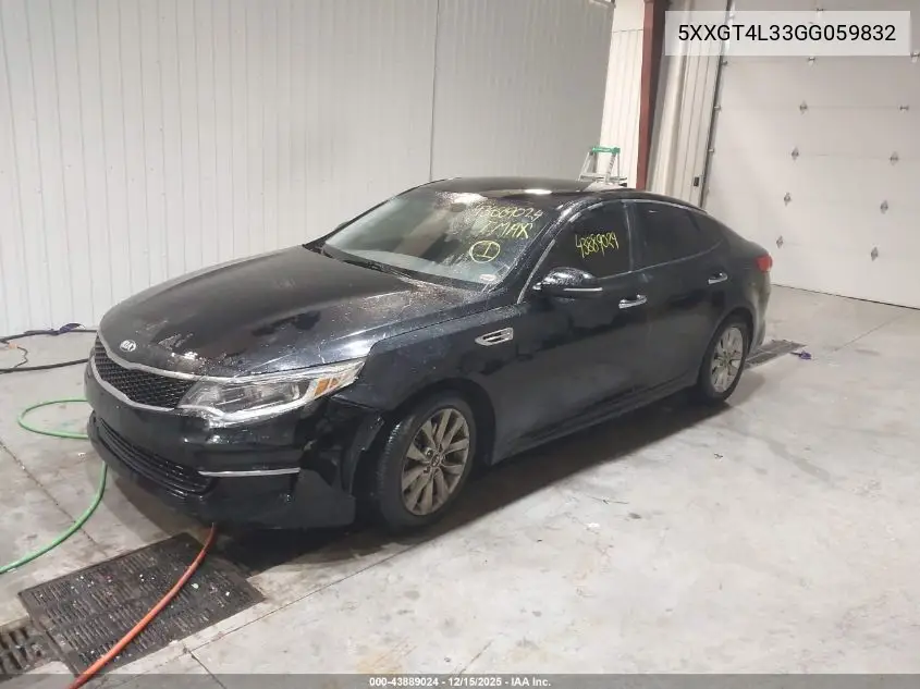 5XXGT4L33GG059832 2016 Kia Optima Lx