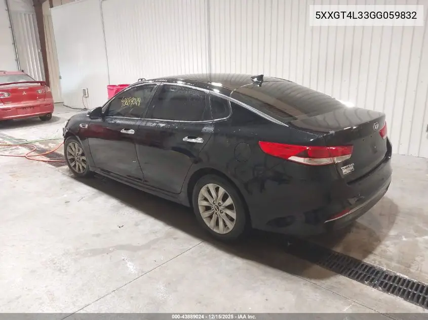 5XXGT4L33GG059832 2016 Kia Optima Lx