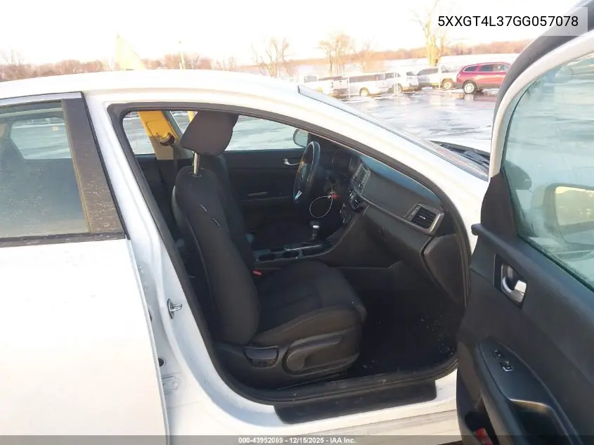 5XXGT4L37GG057078 2016 Kia Optima Lx