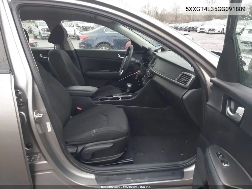 5XXGT4L35GG091889 2016 Kia Optima Lx