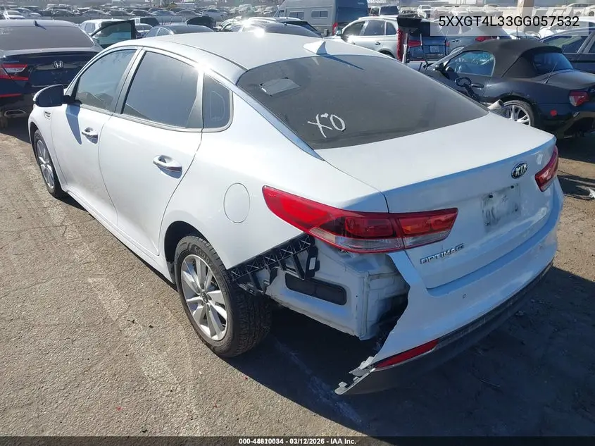 5XXGT4L33GG057532 2016 Kia Optima Lx