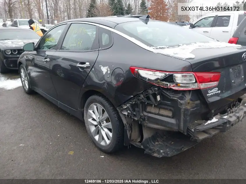 5XXGT4L36HG164172 2017 Kia Optima Lx/Lx+