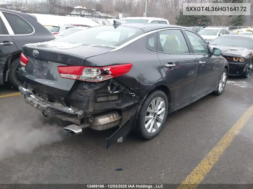 5XXGT4L36HG164172 2017 Kia Optima Lx/Lx+