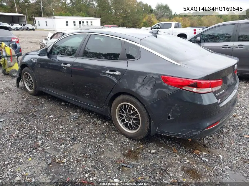 5XXGT4L34HG169645 2017 Kia Optima Lx