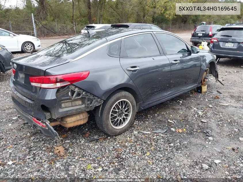 5XXGT4L34HG169645 2017 Kia Optima Lx