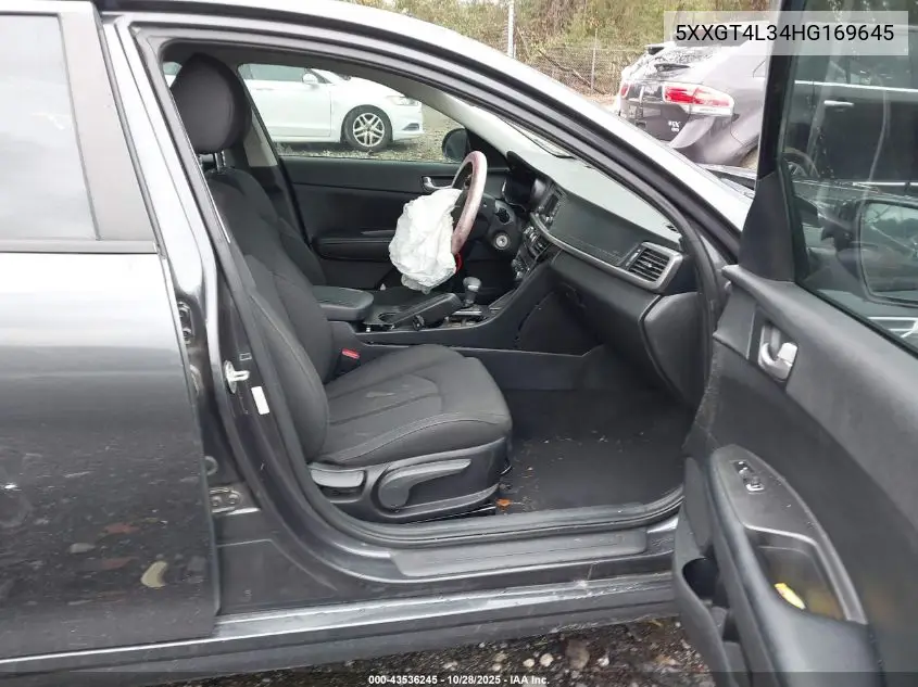 5XXGT4L34HG169645 2017 Kia Optima Lx