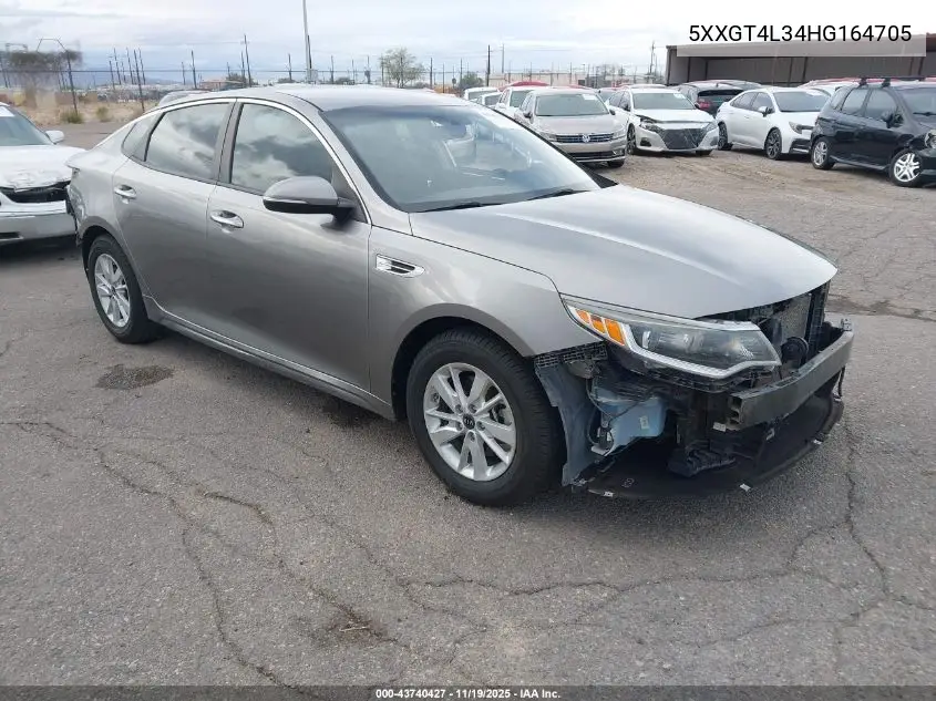 5XXGT4L34HG164705 2017 Kia Optima Lx