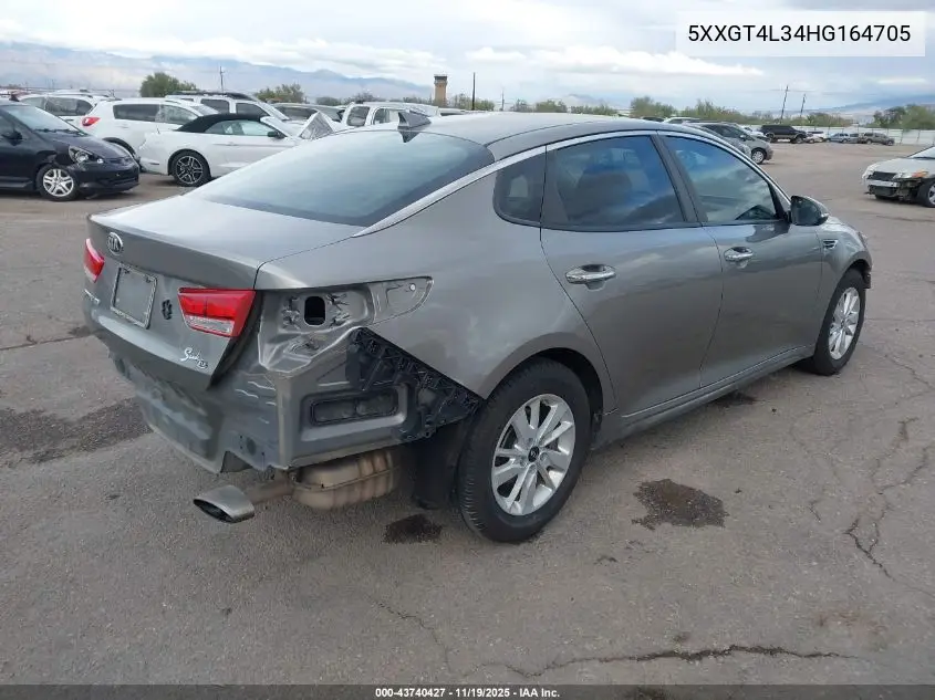 5XXGT4L34HG164705 2017 Kia Optima Lx