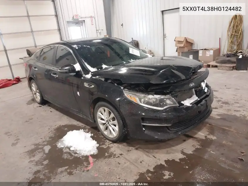 5XXGT4L38HG124482 2017 Kia Optima Lx