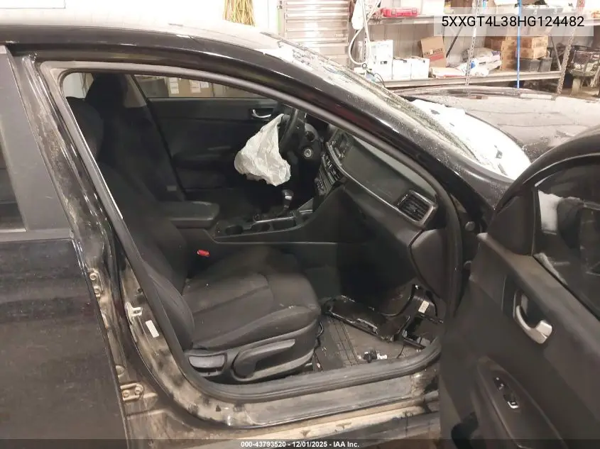 5XXGT4L38HG124482 2017 Kia Optima Lx