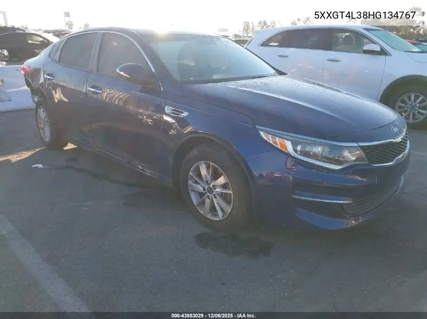 5XXGT4L38HG134767 2017 Kia Optima Lx