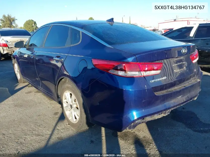 5XXGT4L38HG134767 2017 Kia Optima Lx