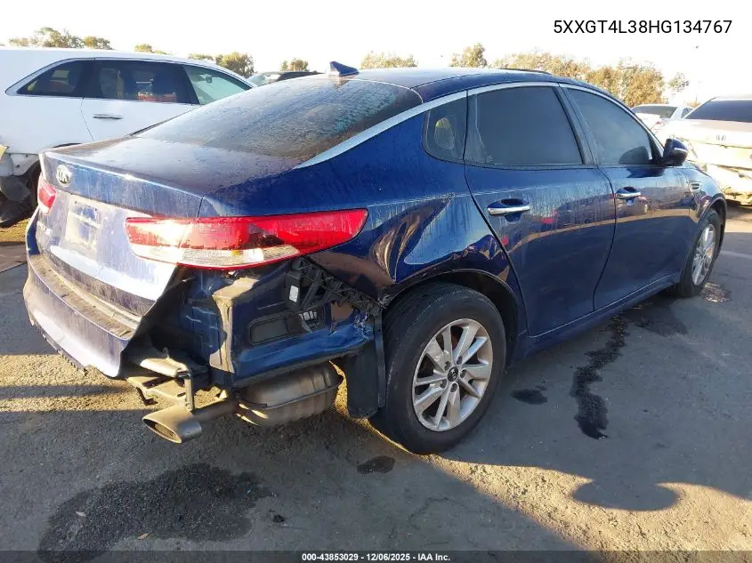 5XXGT4L38HG134767 2017 Kia Optima Lx