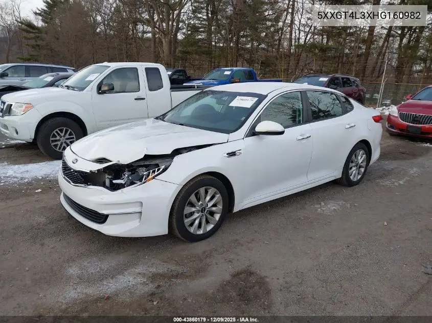 5XXGT4L3XHG160982 2017 Kia Optima Lx