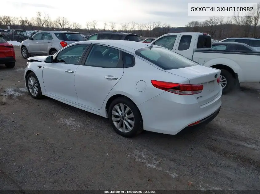 5XXGT4L3XHG160982 2017 Kia Optima Lx