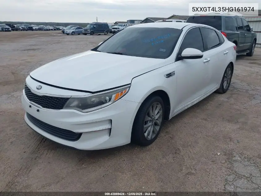 5XXGT4L35HG161974 2017 Kia Optima Lx