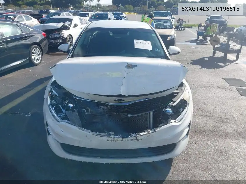 5XXGT4L31JG196615 2018 Kia Optima Lx
