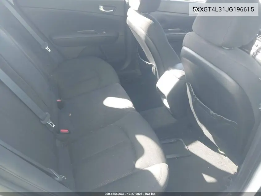 5XXGT4L31JG196615 2018 Kia Optima Lx