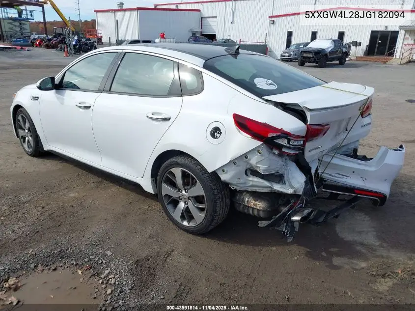 5XXGW4L28JG182094 2018 Kia Optima Sx Turbo