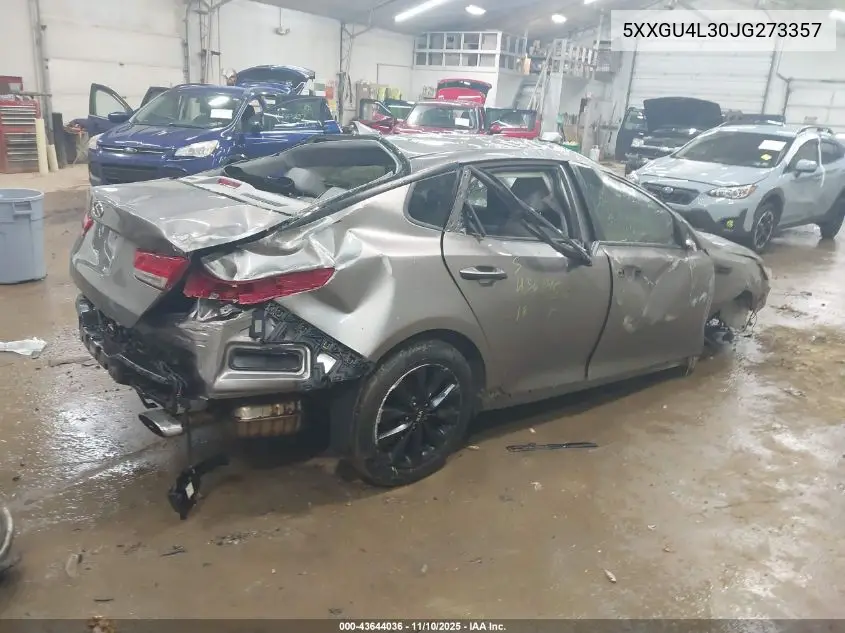 5XXGU4L30JG273357 2018 Kia Optima Ex