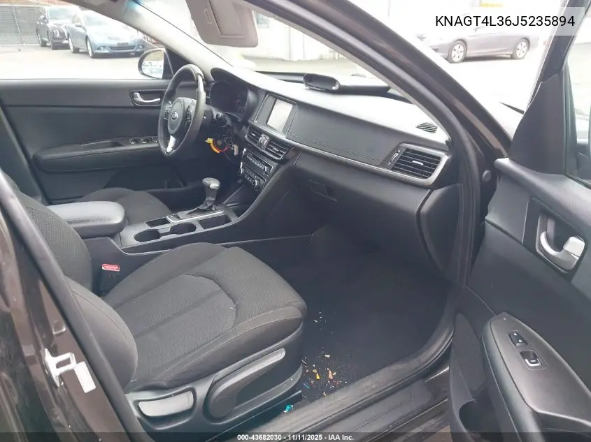 KNAGT4L36J5235894 2018 Kia Optima Lx