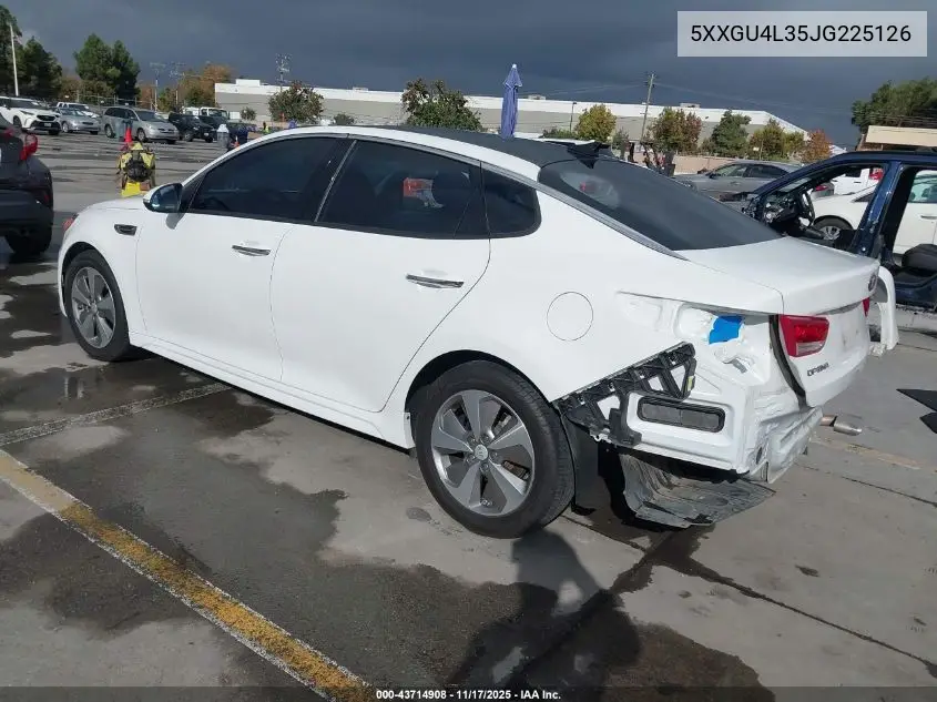 5XXGU4L35JG225126 2018 Kia Optima Ex